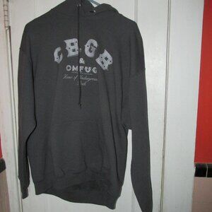 CBGB Hoodie Sweatshirt Unisex Size Large Cotton/poly Home of Underground Rock
